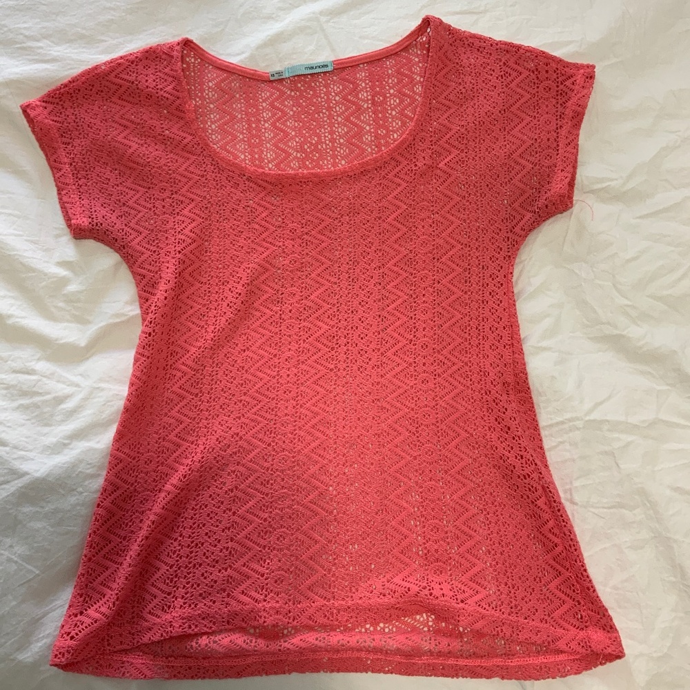 Maurices lace top